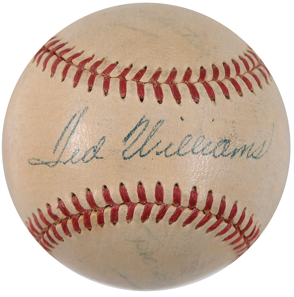 Lot #1679 Ted Williams