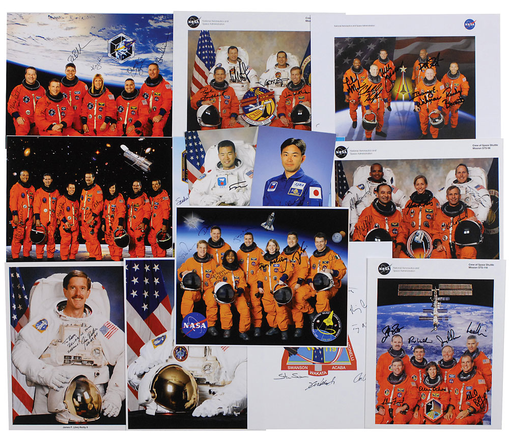 Lot #528 Space Shuttle Astronauts