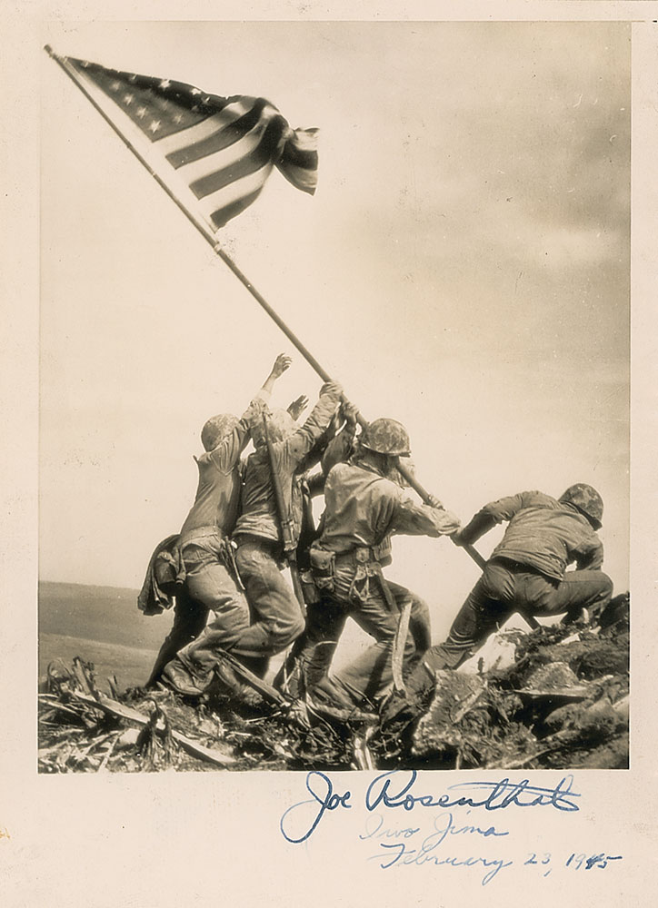 Lot #604 Iwo Jima: Joe Rosenthal