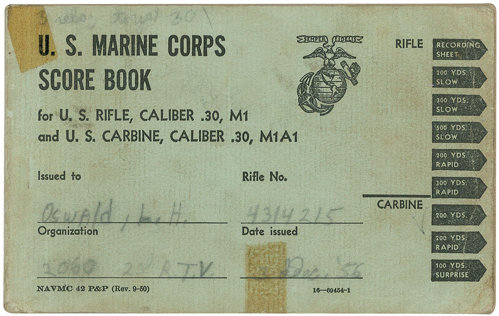 Lot #181 Lee Harvey Oswald’s US Marine Corps Rifle
