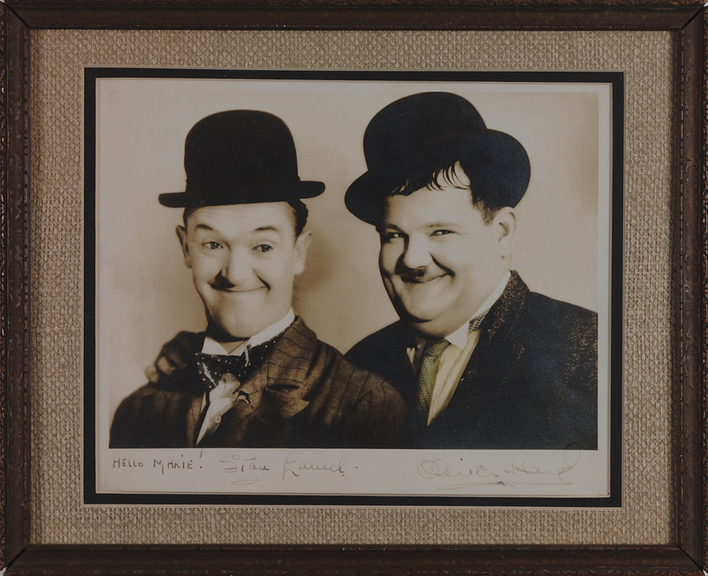 Lot #1273 Laurel and Hardy