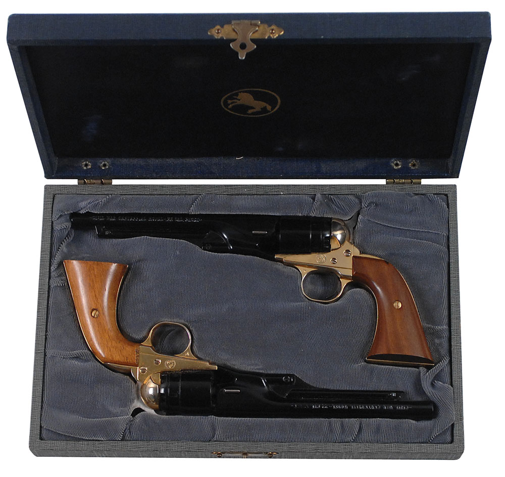 Lot #490 Cased Pair of Colt 1961 Civil War