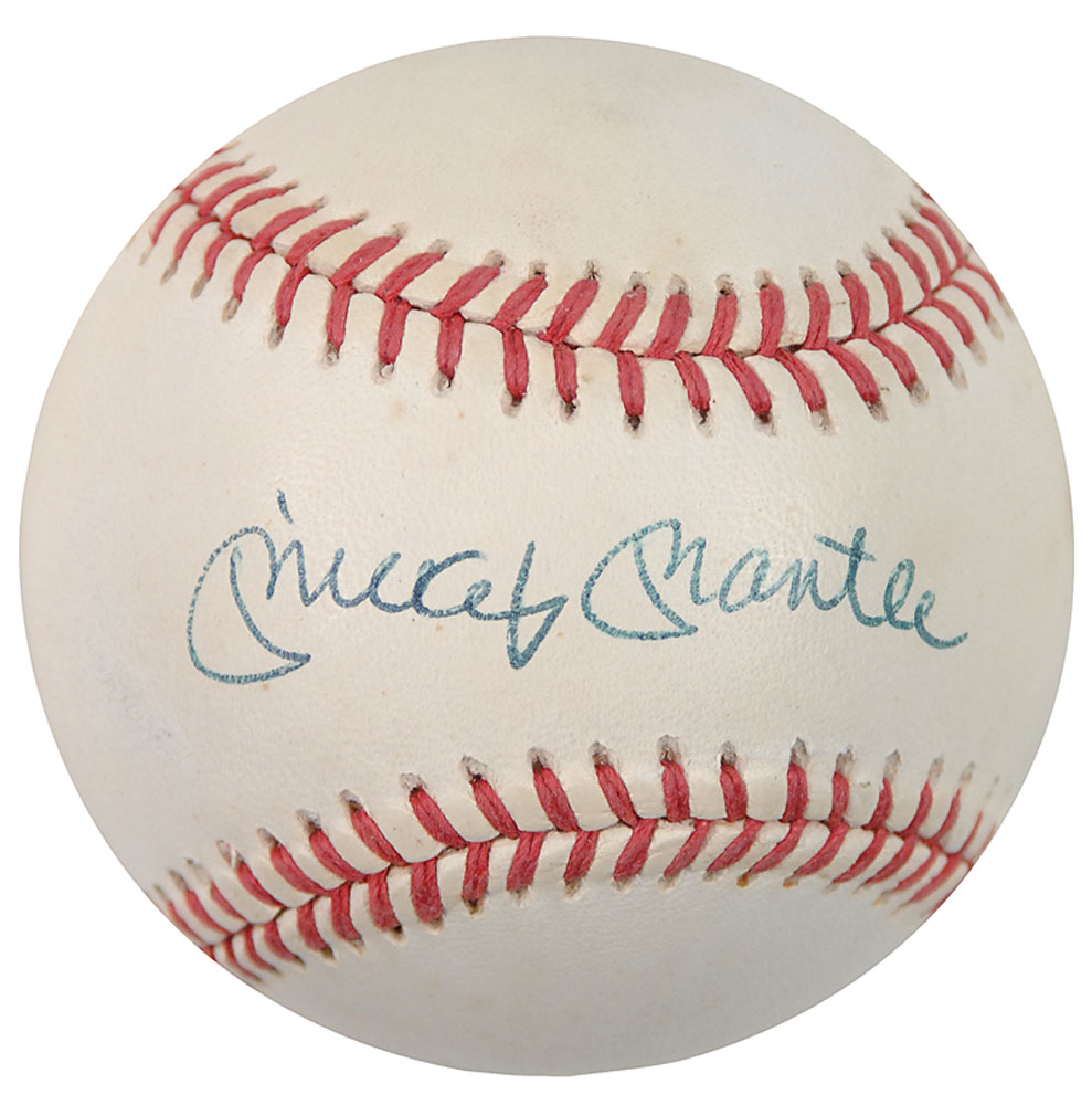 Lot #1633 Mickey Mantle