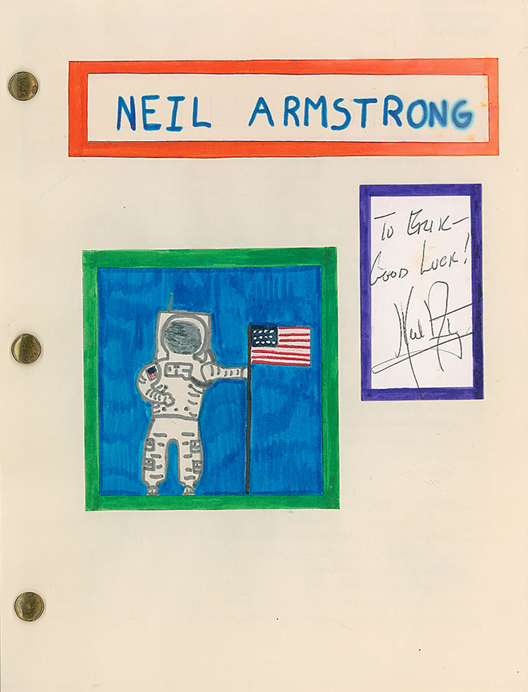Lot #637 Neil Armstrong
