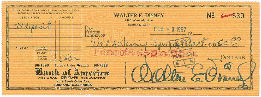 Lot #984 Walt Disney