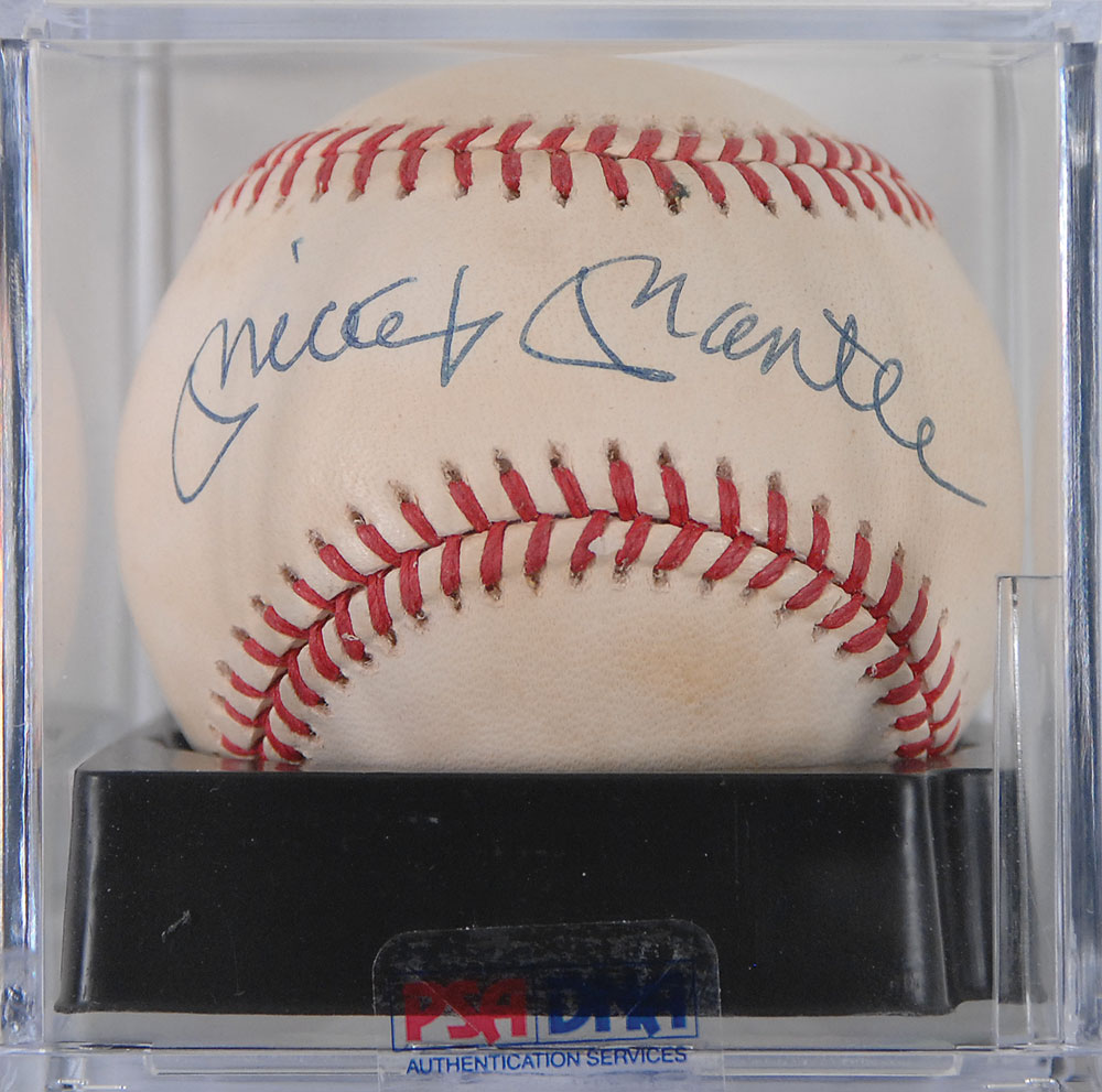 Lot #1635 Mickey Mantle