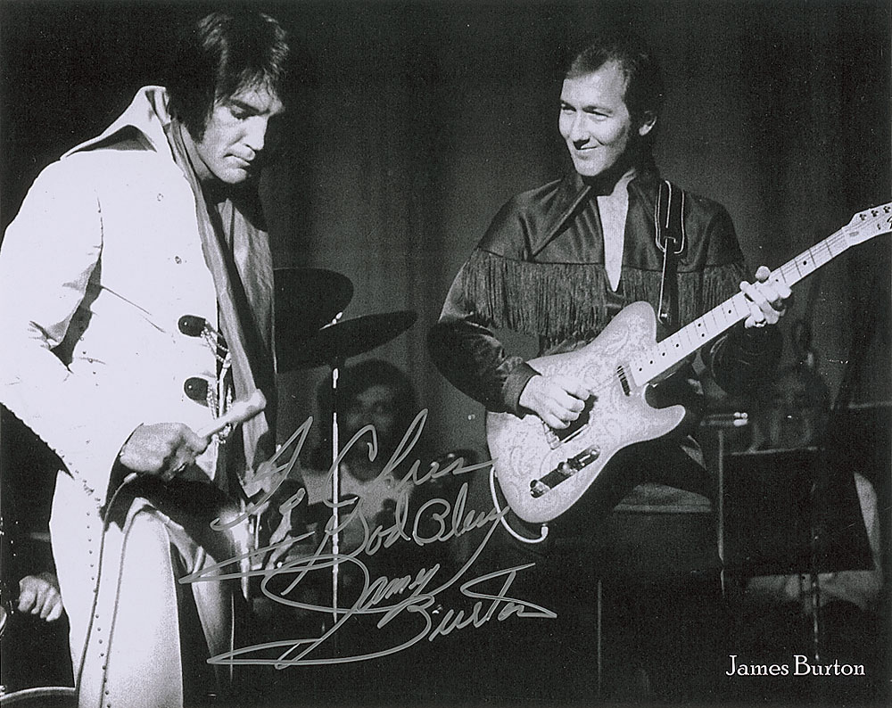 James Burton RR Auction