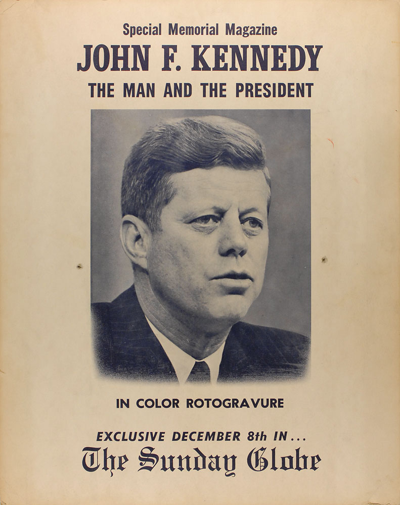 Lot #275 John F. Kennedy Oversized Photograph and