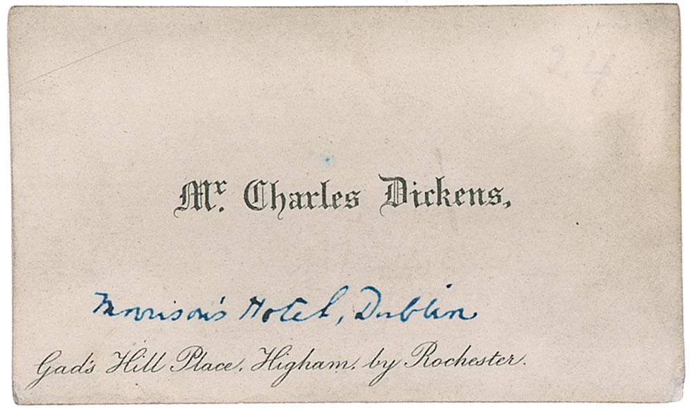 Lot #748 Charles Dickens