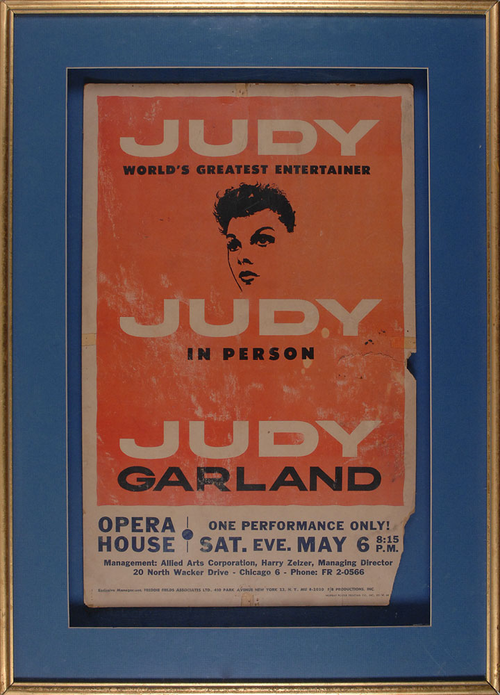 Lot #323 Judy Garland