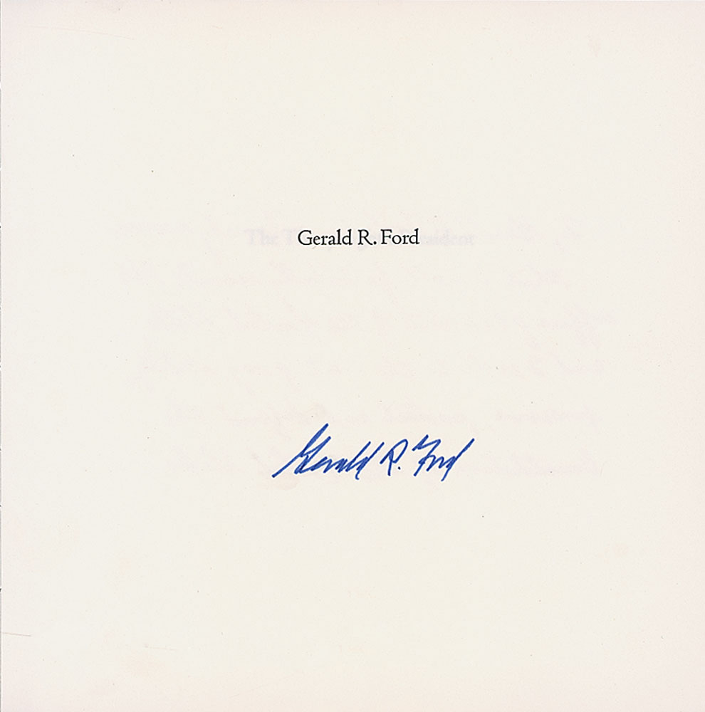 Lot #145 Gerald Ford