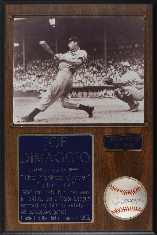 Lot #1582 Joe DiMaggio