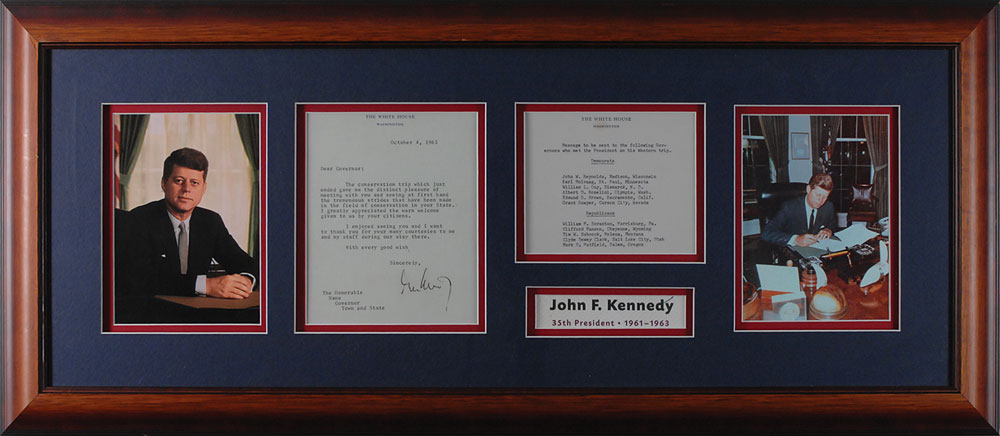 Lot #132 John F. Kennedy
