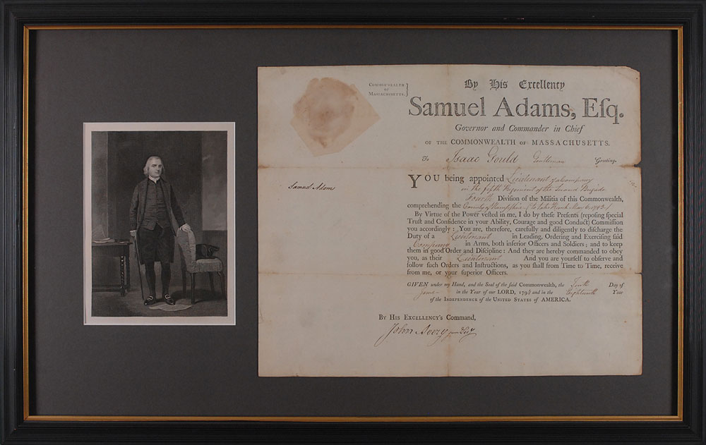 Lot #180 Samuel Adams