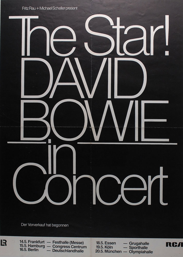 Lot #476 David Bowie