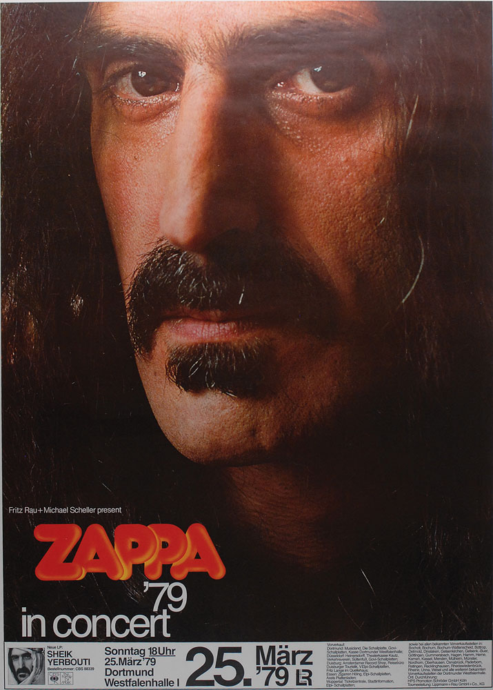 Lot #582 Frank Zappa