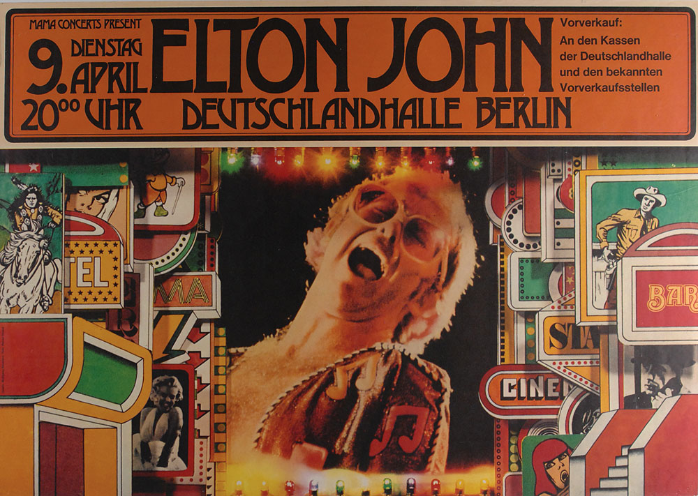 Lot #514 Elton John