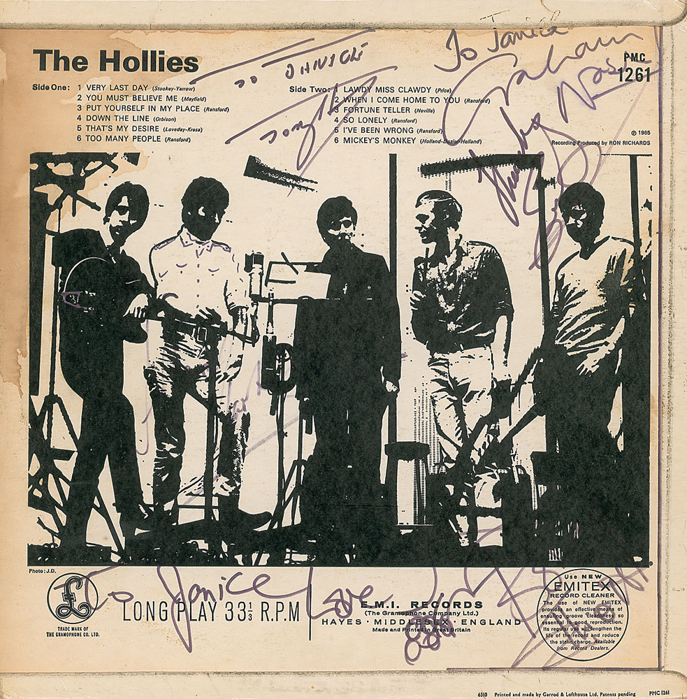 Lot #408 The Hollies