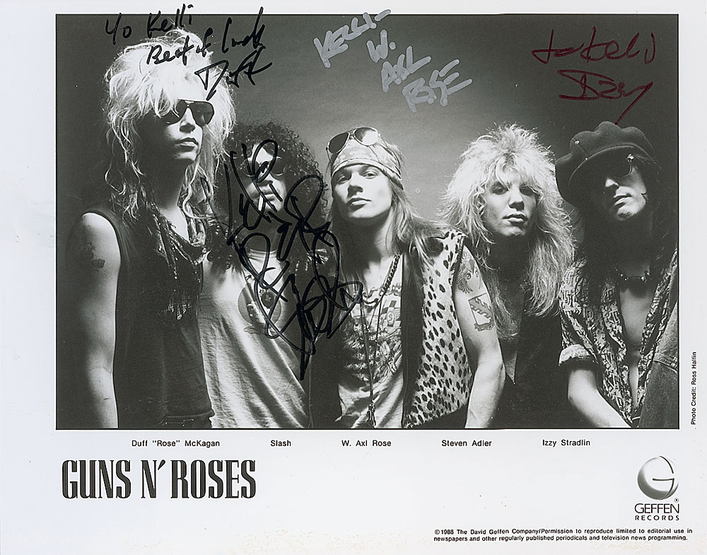 Lot #771 Guns N’ Roses