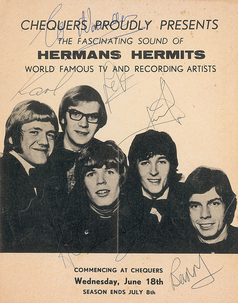 Lot #406 Herman’s Hermits