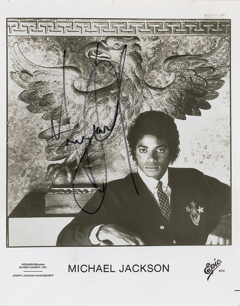 Lot #1064 Michael Jackson
