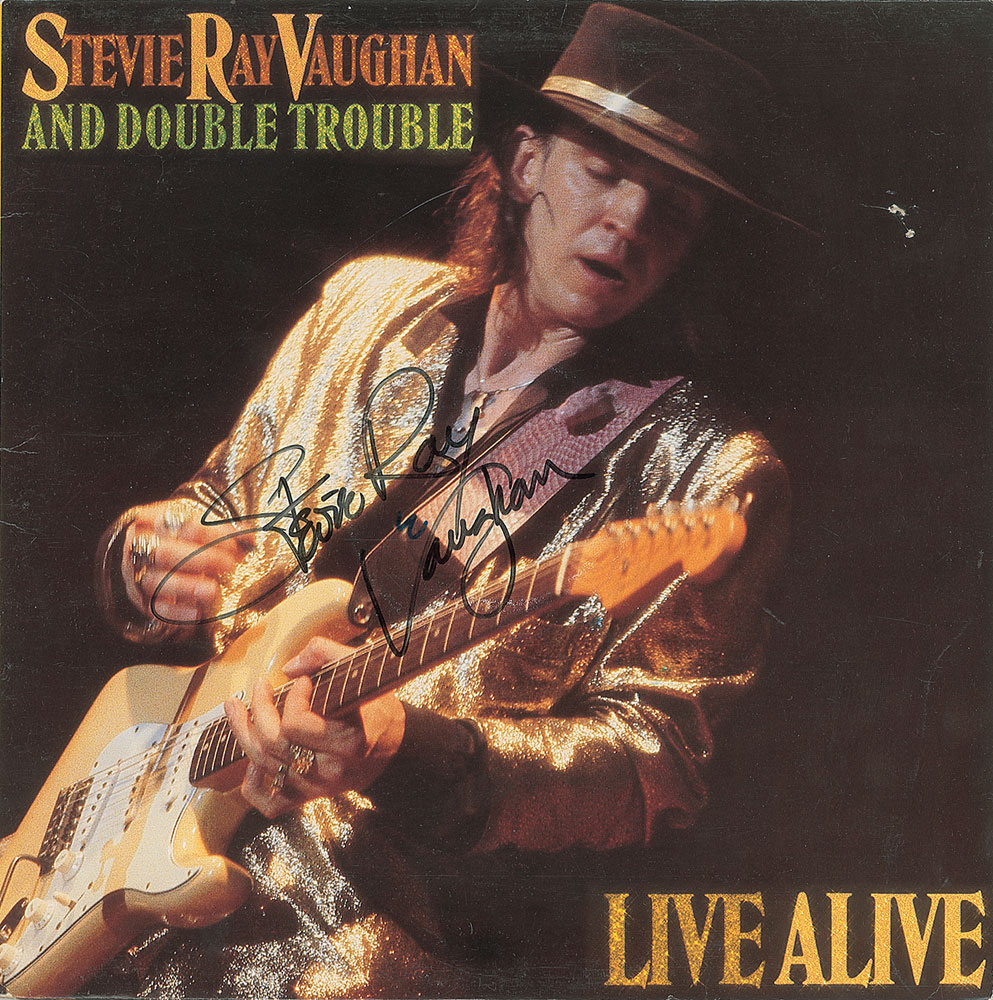 Lot #803 Stevie Ray Vaughan and Double Trouble