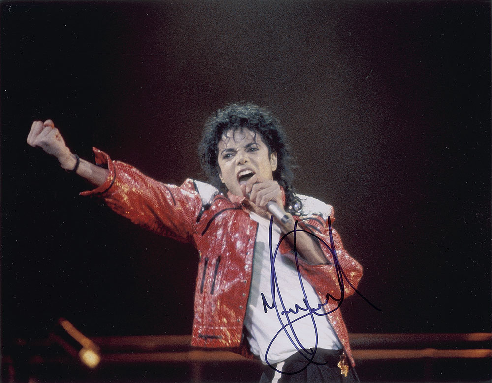 Lot #250 Michael Jackson