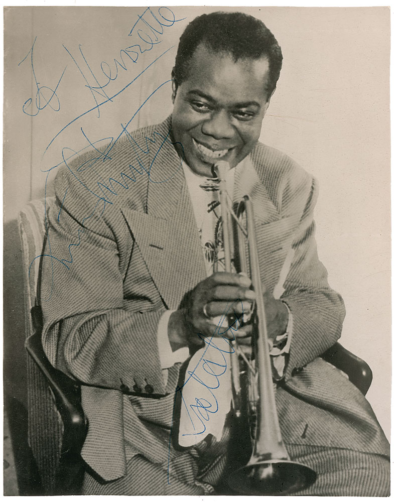 Lot #312 Louis Armstrong
