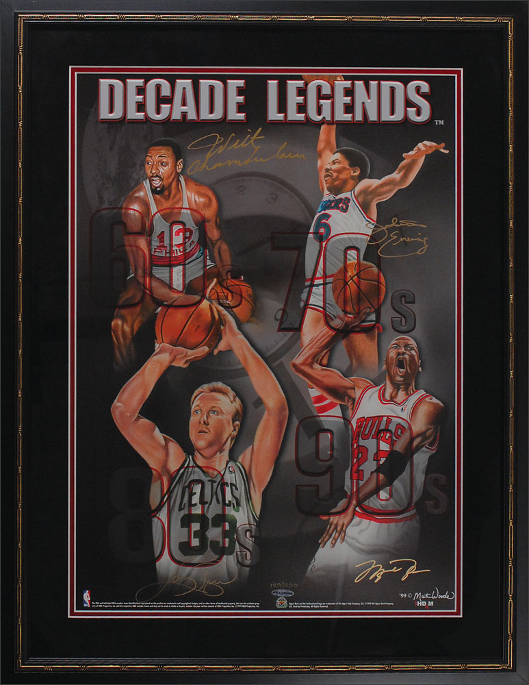 Lot #1569 Basketball Decade Legends