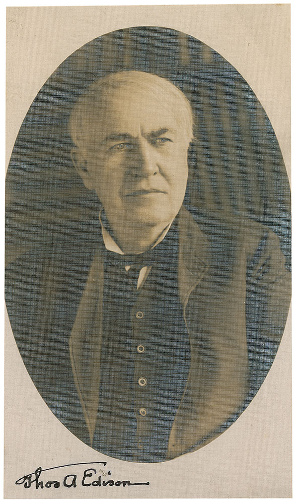 Lot #227 Thomas Edison