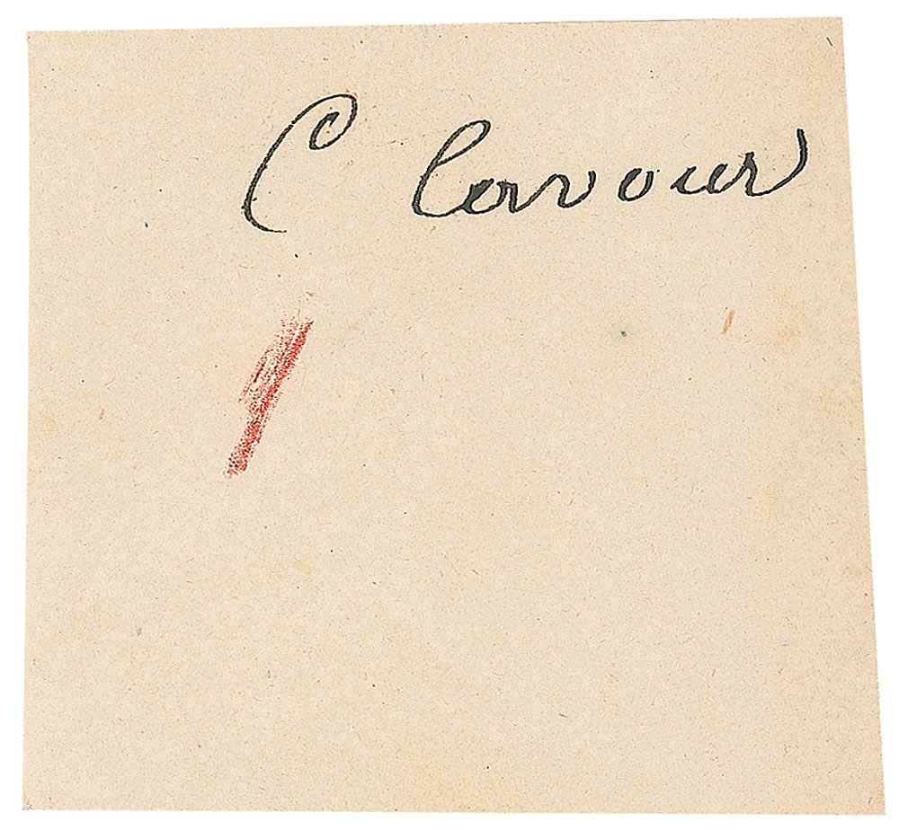 Lot #1668 Camillo Cavour
