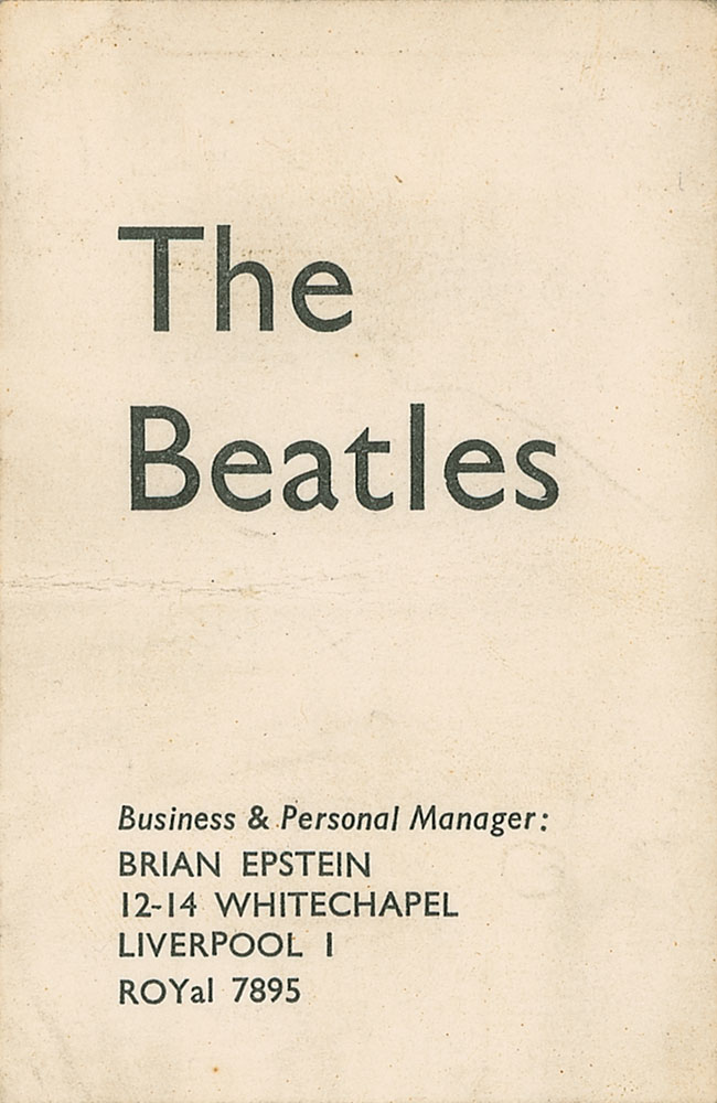 Lot #70 Brian Epstein