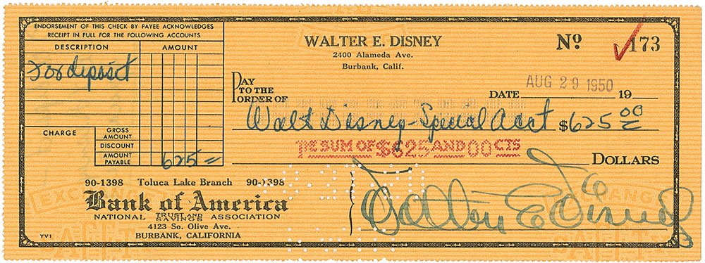Lot #871 Walt Disney