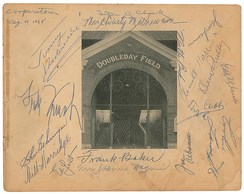 Lot #1531 Baseball Hall of Famers