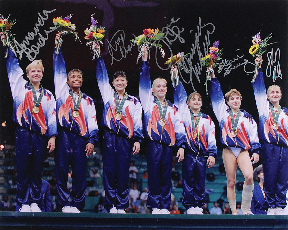 Lot #1699 US Olympic Gymnastics Team