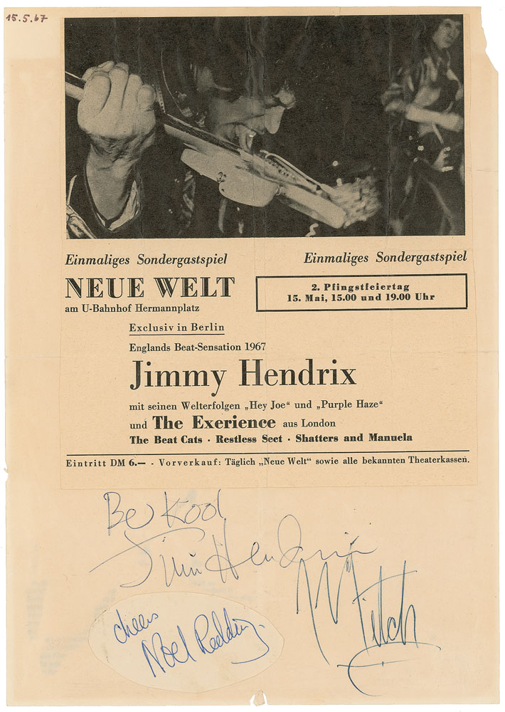 Lot #151 Jimi Hendrix Experience