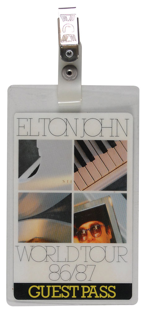 Lot #694 Elton John