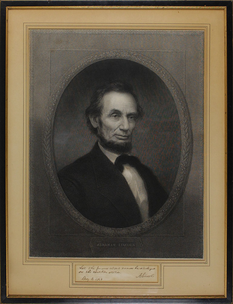 Lot #26 Abraham Lincoln