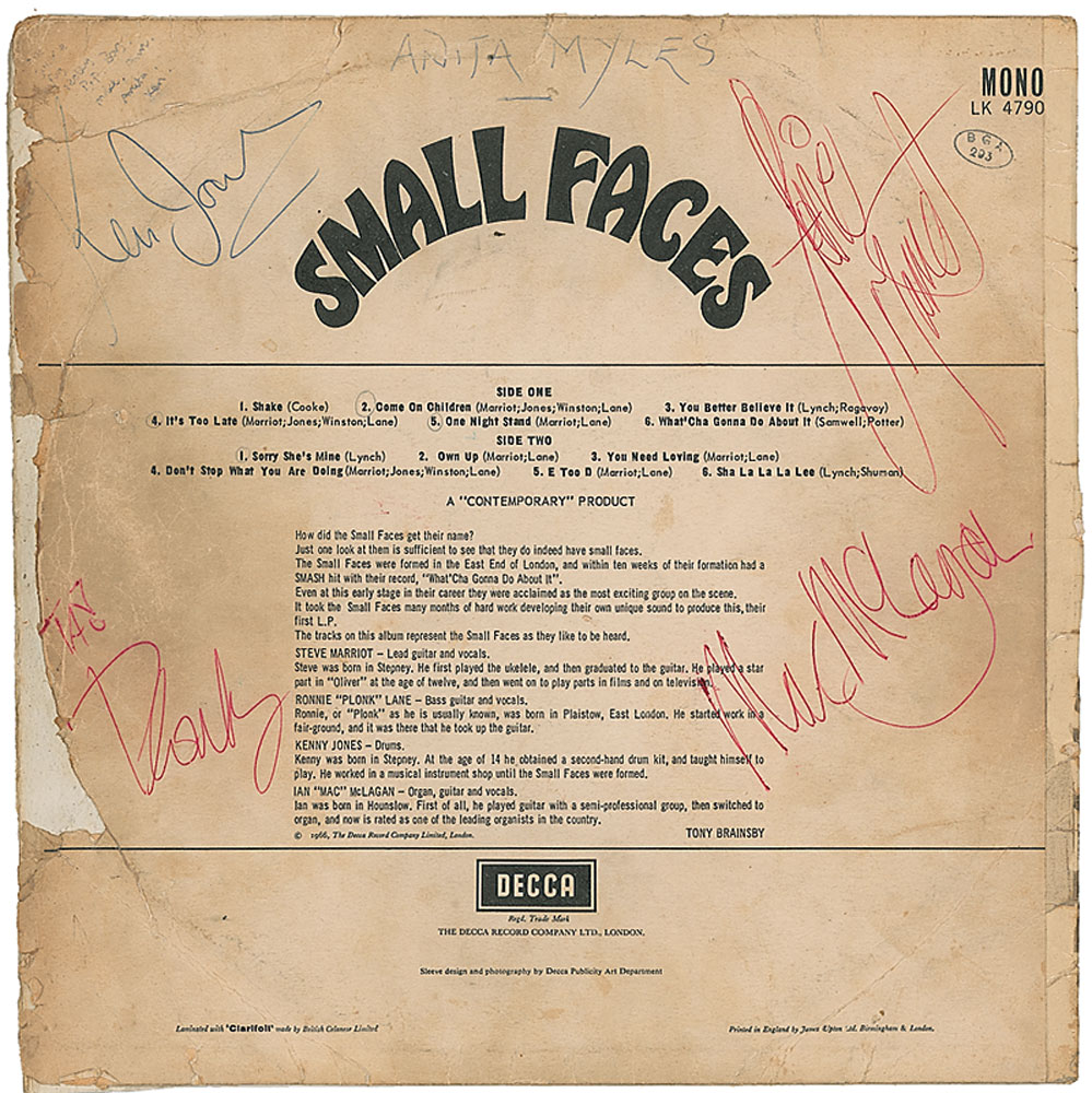 Lot #1245 Small Faces