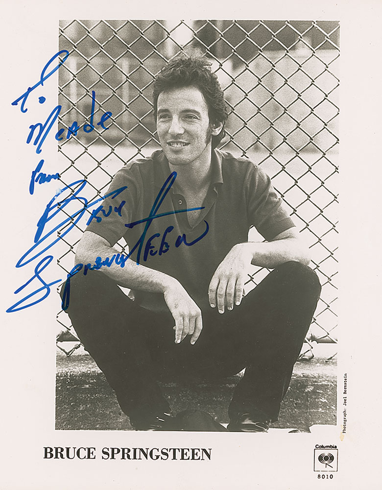 Lot #1250 Bruce Springsteen