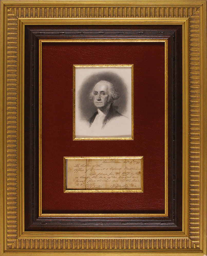 Lot #4 George Washington: Robert Spring