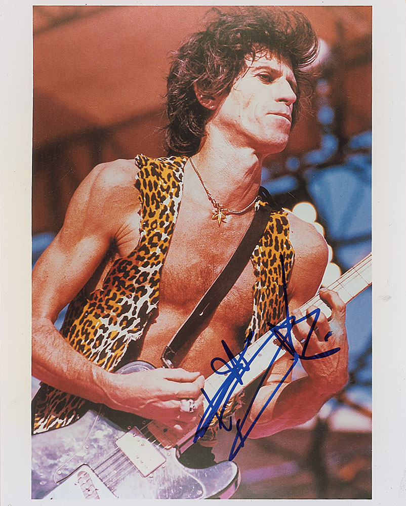 Lot #1232 Rolling Stones: Keith Richards