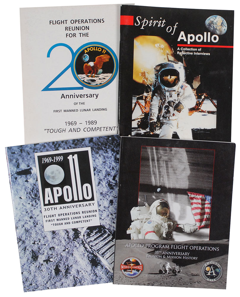 Lot #346 Apollo Flight Operations Reunion Booklets