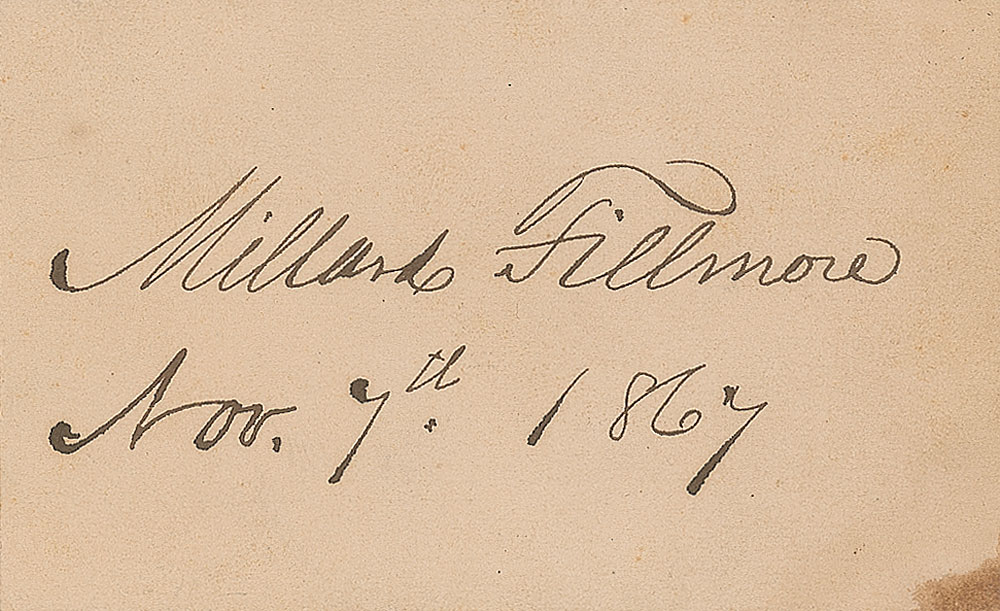 Lot #21 Millard Fillmore