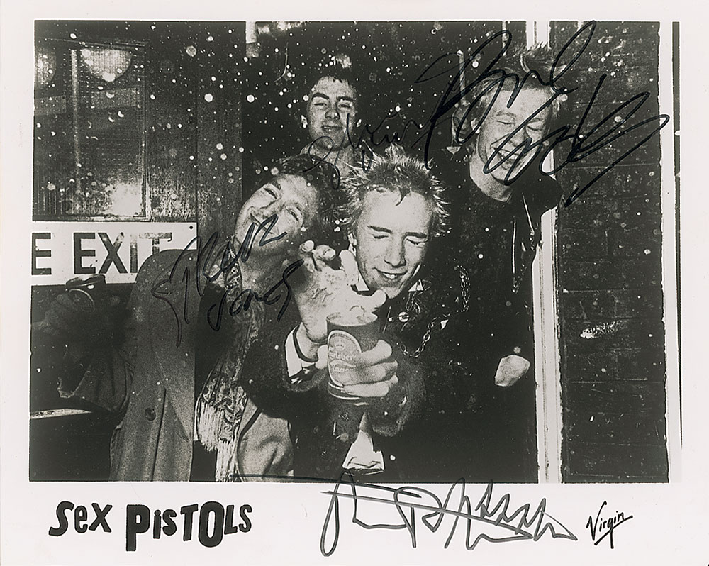 Lot #1240 Sex Pistols