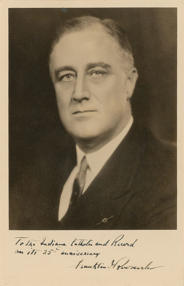 Lot #91 Franklin D. Roosevelt