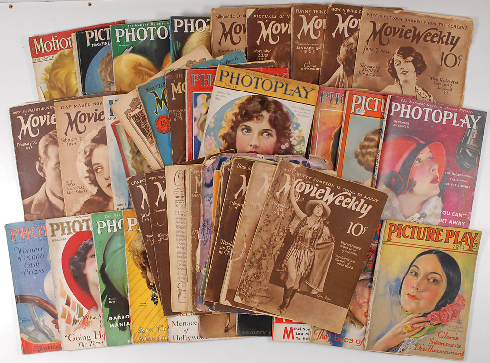Lot #1271 Vintage Hollywood Magazines