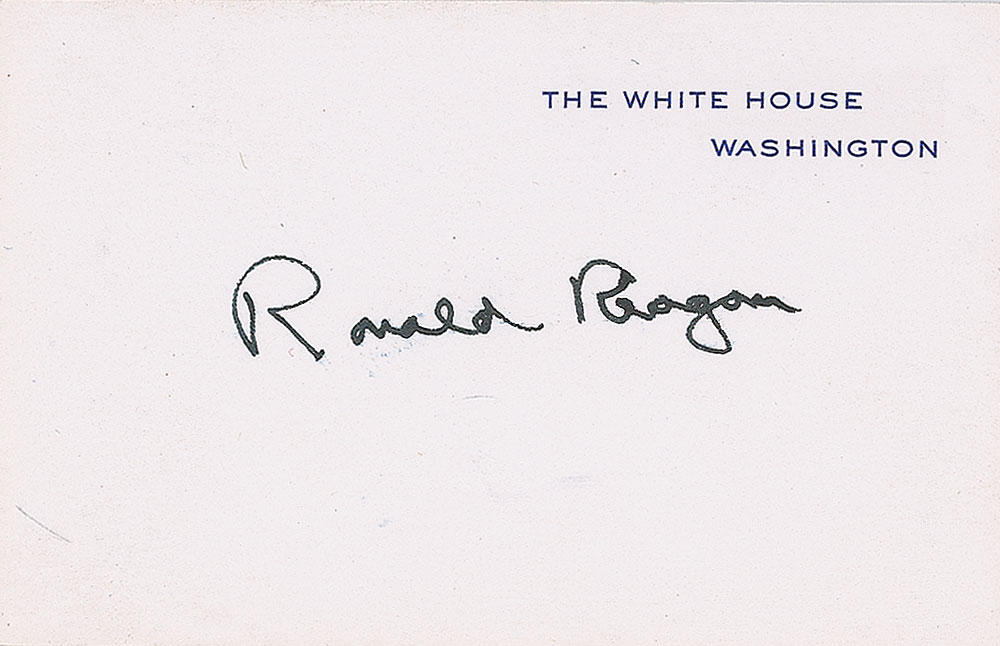 Lot #156 Ronald Reagan