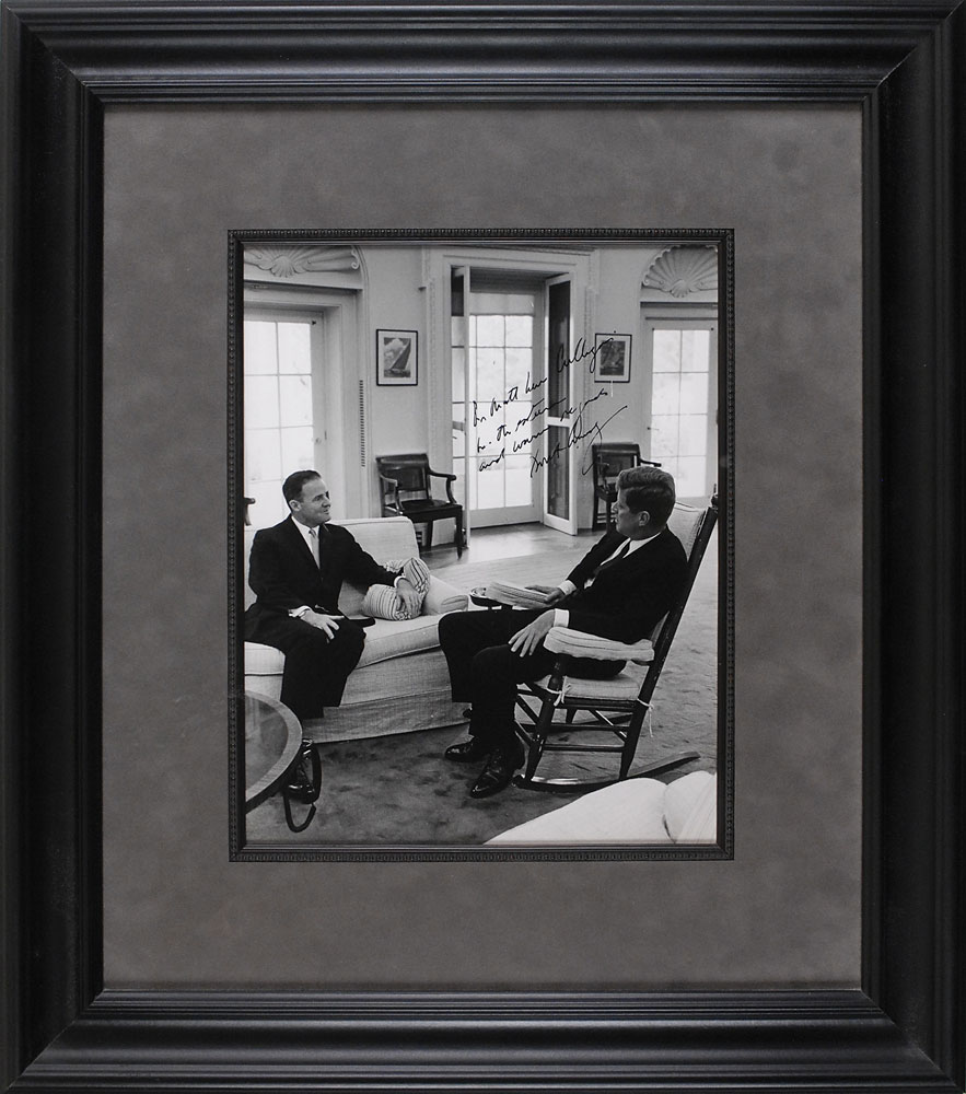 Lot #2 John F. Kennedy 1962 Signed Photograph