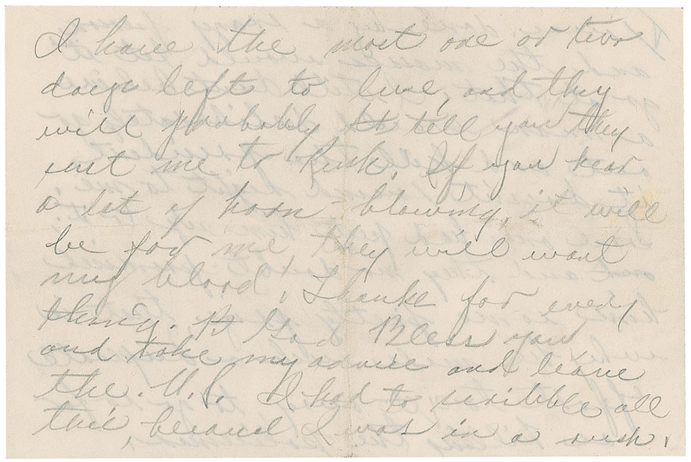 Lot #260 Jack Ruby Handwritten Letter from Jail Identifying LBJ as the Kennedy Assassination Mastermind  - Image 2